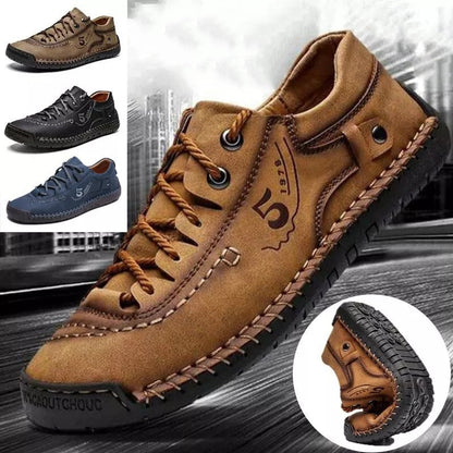 【🎁50% kedvezmény ma - ne hagyd ki】 Ergonomikus kialakítású ortopéd cipő - kiváló minőségű bőr + kézzel varrott 👞