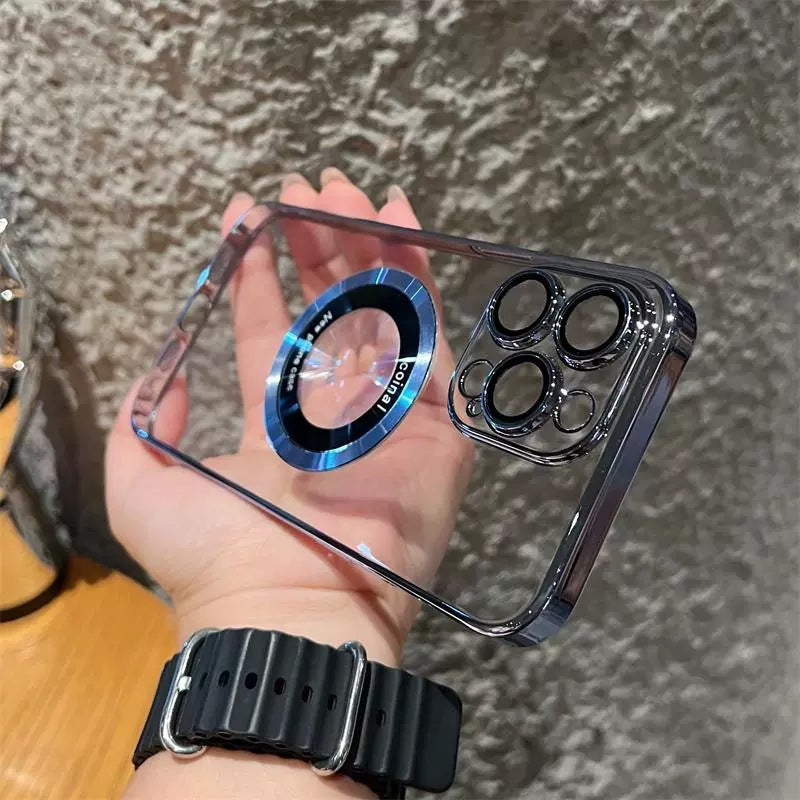 📲Transparentné magnetické púzdro pre iPhone