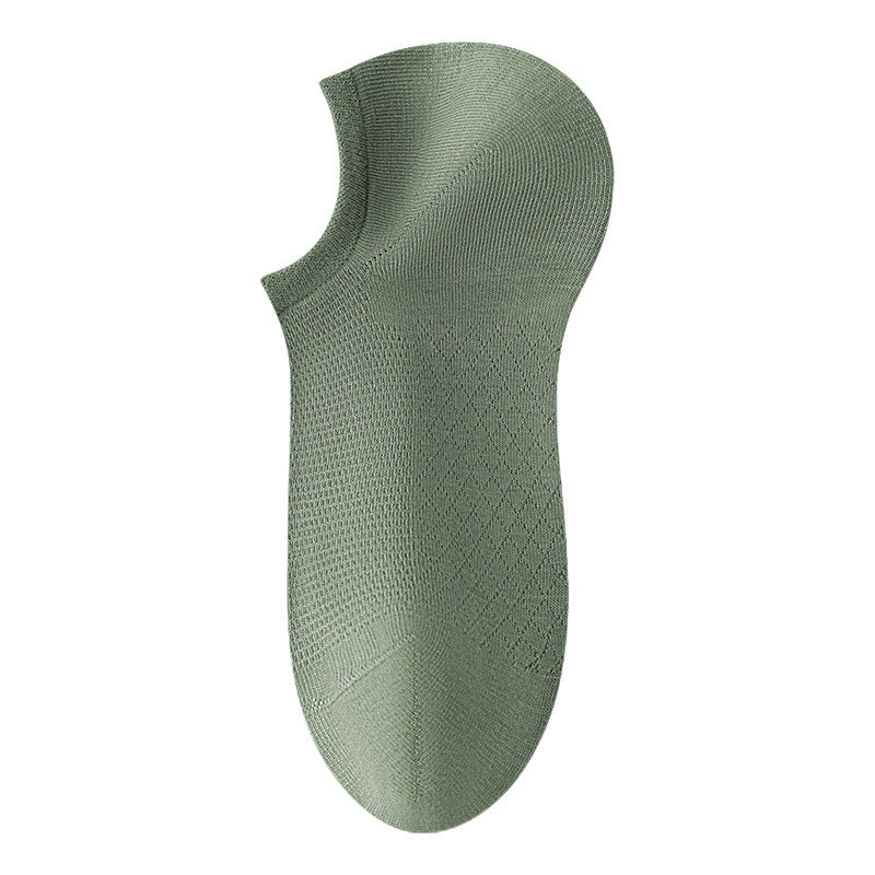 Pánske sieťované ponožky v jednofarebnom prevedení - priedušné a odvádzajúce vlhkosť