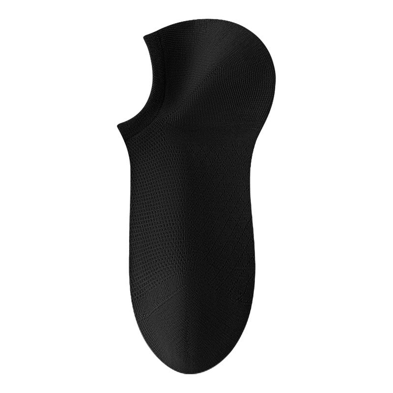 Pánske sieťované ponožky v jednofarebnom prevedení - priedušné a odvádzajúce vlhkosť