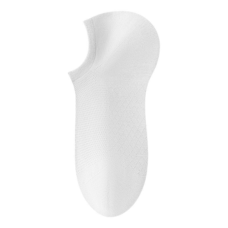 Pánske sieťované ponožky v jednofarebnom prevedení - priedušné a odvádzajúce vlhkosť