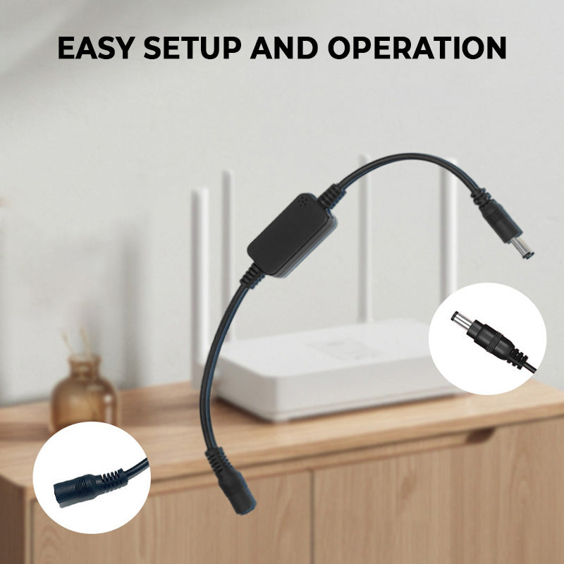 ⚡ Кабел за рестартиране на рутер с 24-часов таймер 🔄