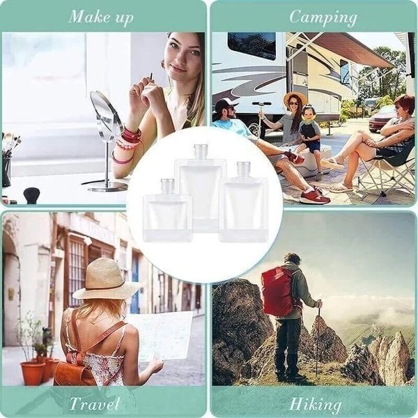 Przenośna podróżna kosmetyczka na płyn do makijażu