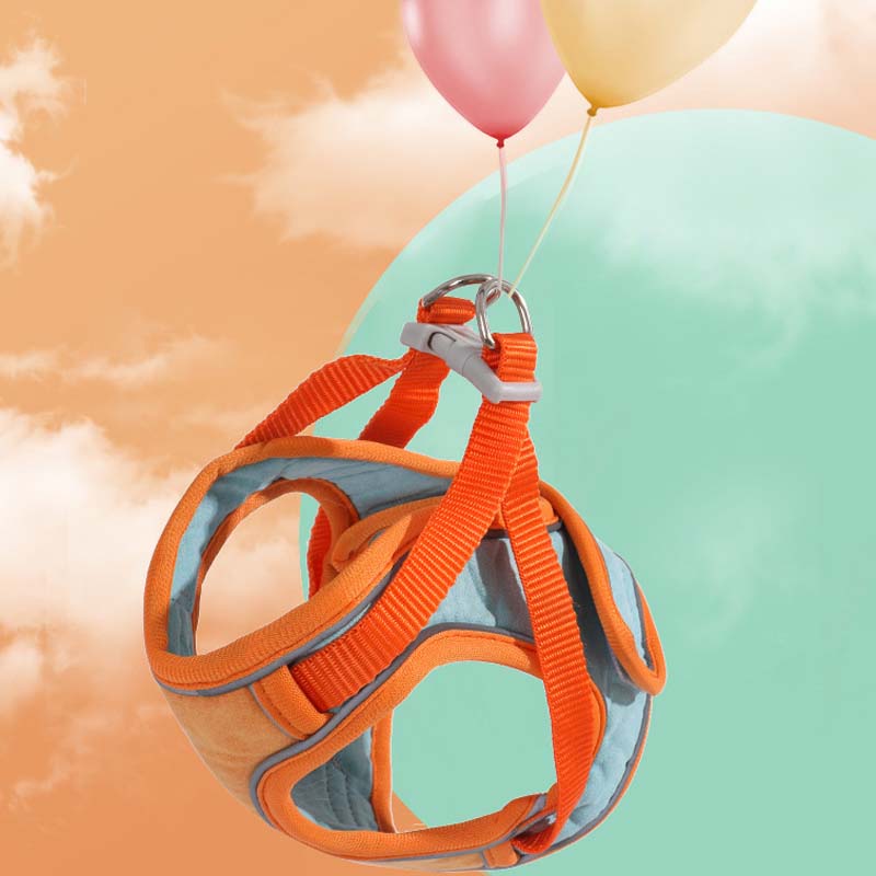 🦊Reflexný postroj a vodítko proti úniku pre mačky