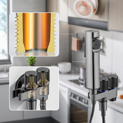 🚿 1-ВХОД-2-ИЗХОД ДВОЙНО УПРАВЛЯЕМ КЛАПАН И БИДЕ ДУШ КОМПЛЕКТ | ИНТЕЛИГЕНТНА ХИГИЕНА ЗА ВАШАТА БАНЯ! 🛁